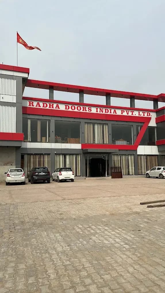 The Radha Doors facility, trusted by clients worldwide