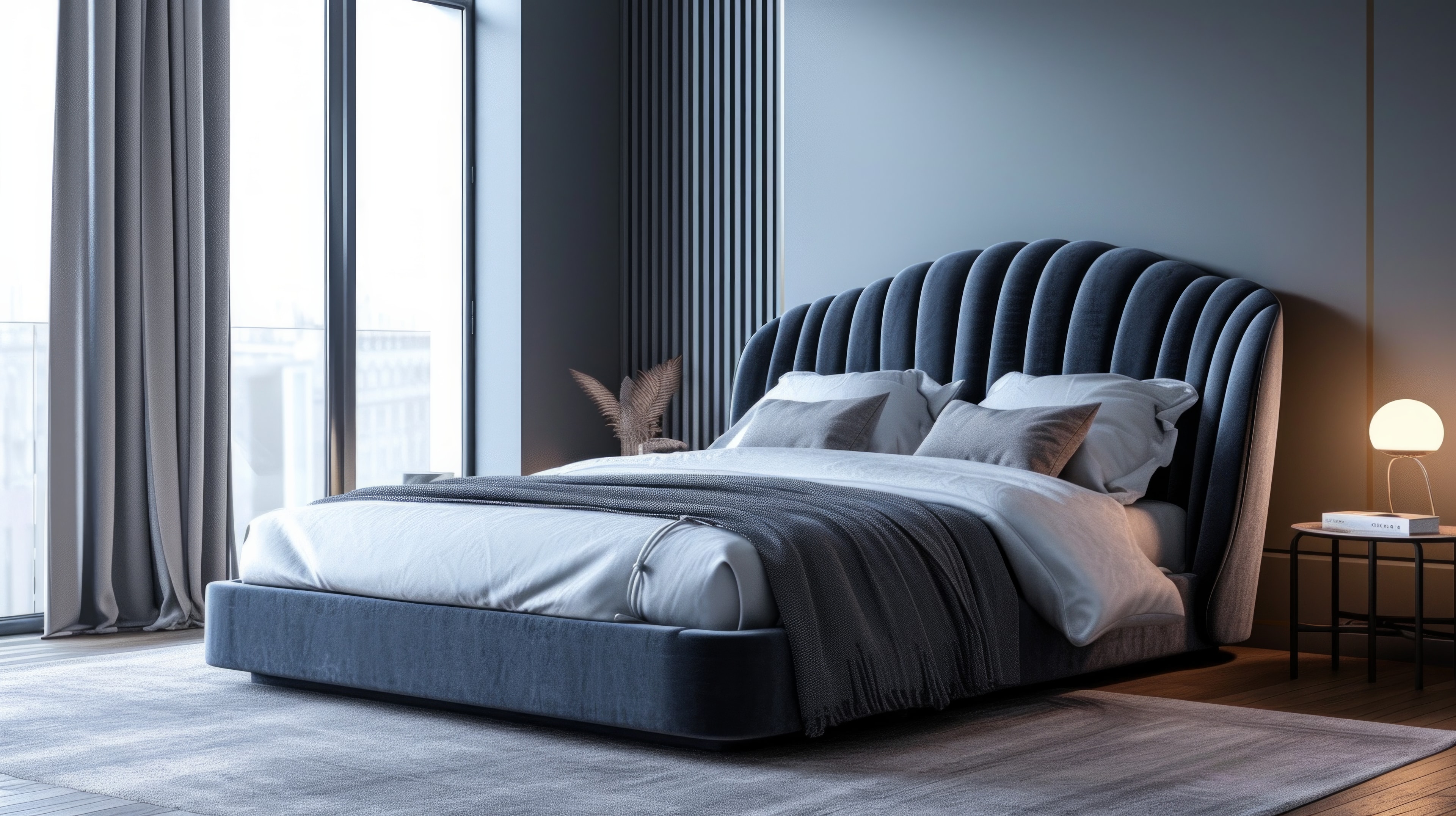 The Velvet Opulence Bed
