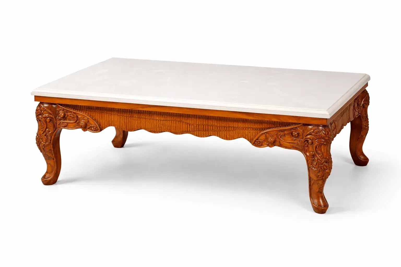 The Carved Marble-Top Table