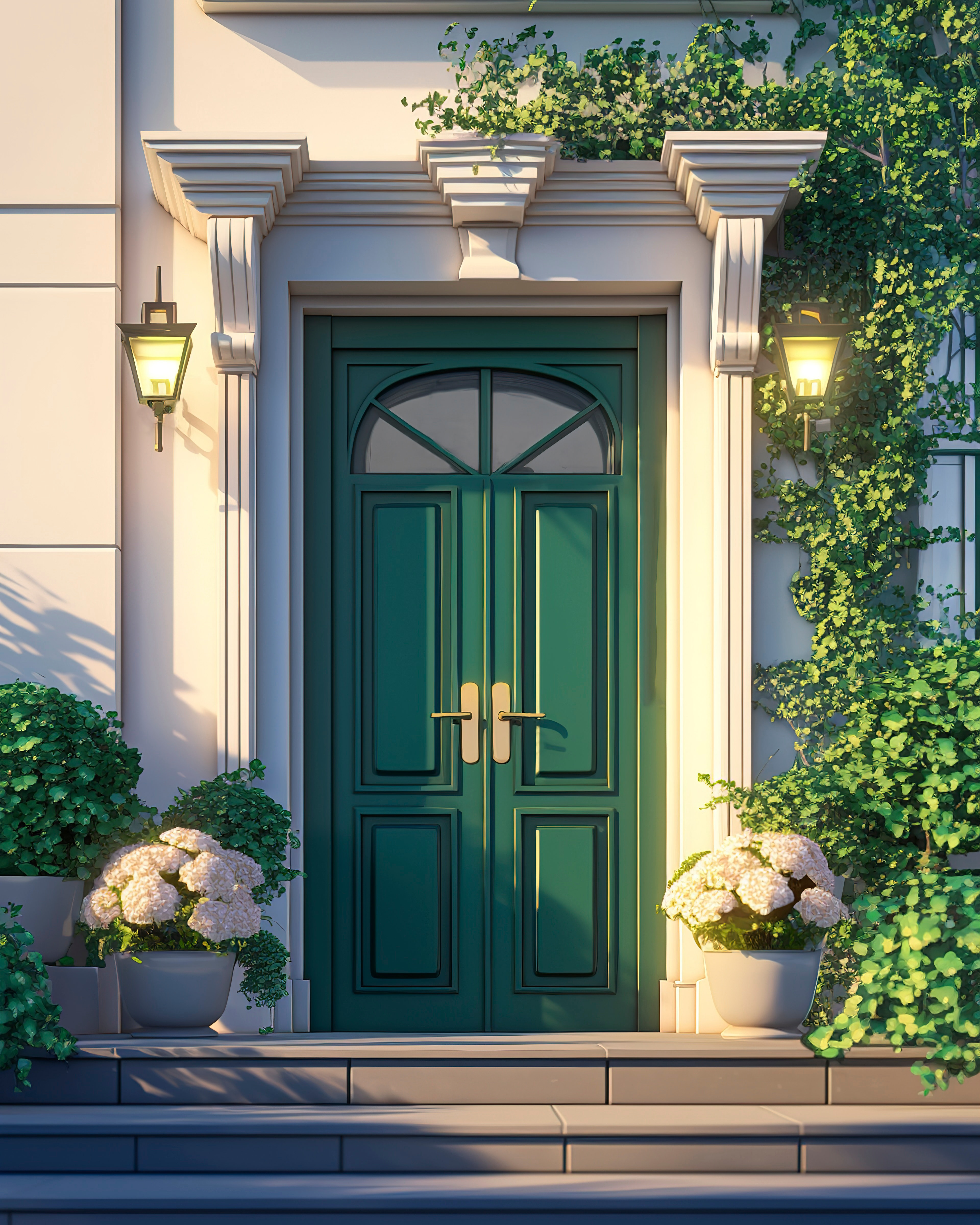 The Welcome Statement Door