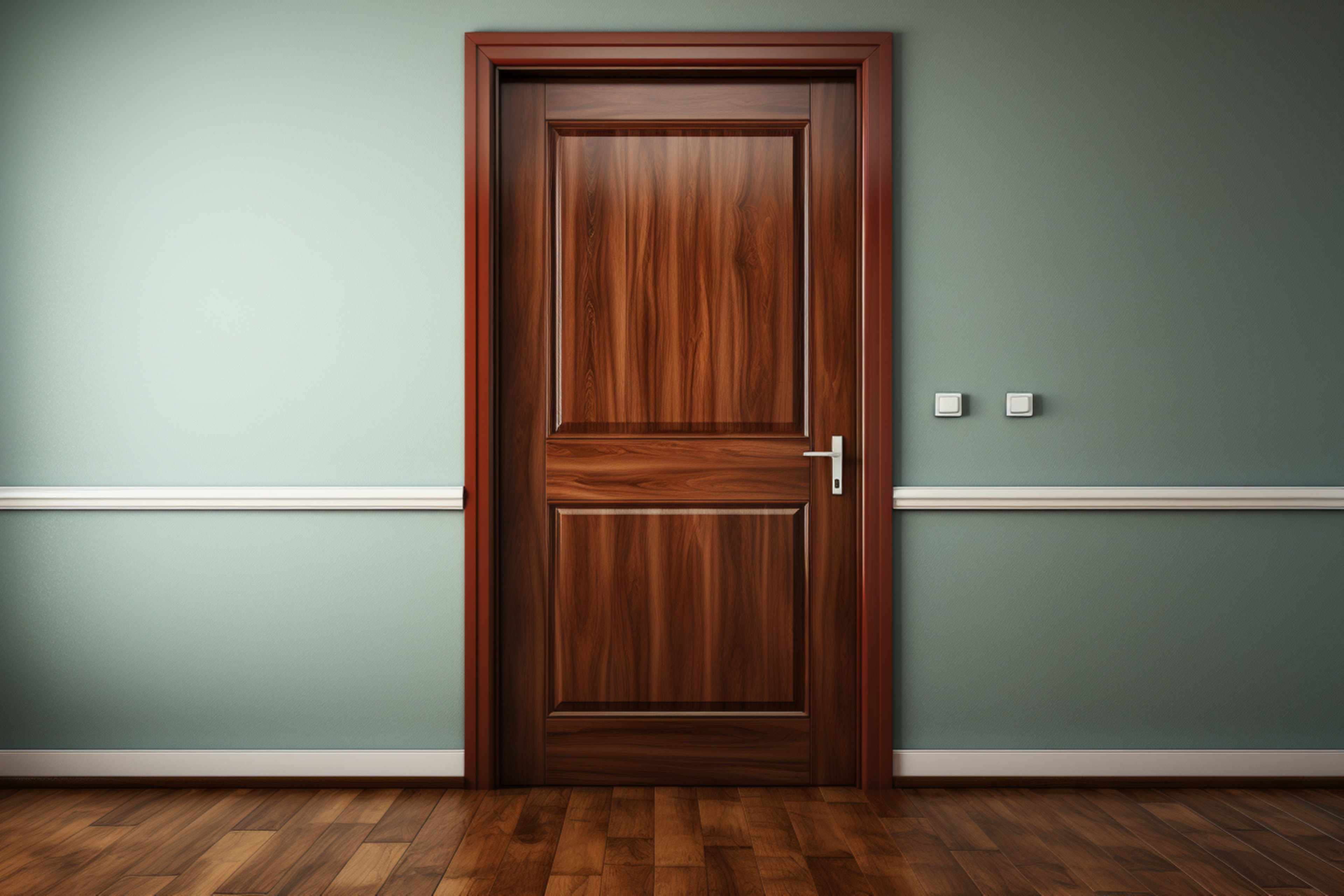 The Painted Vista Door