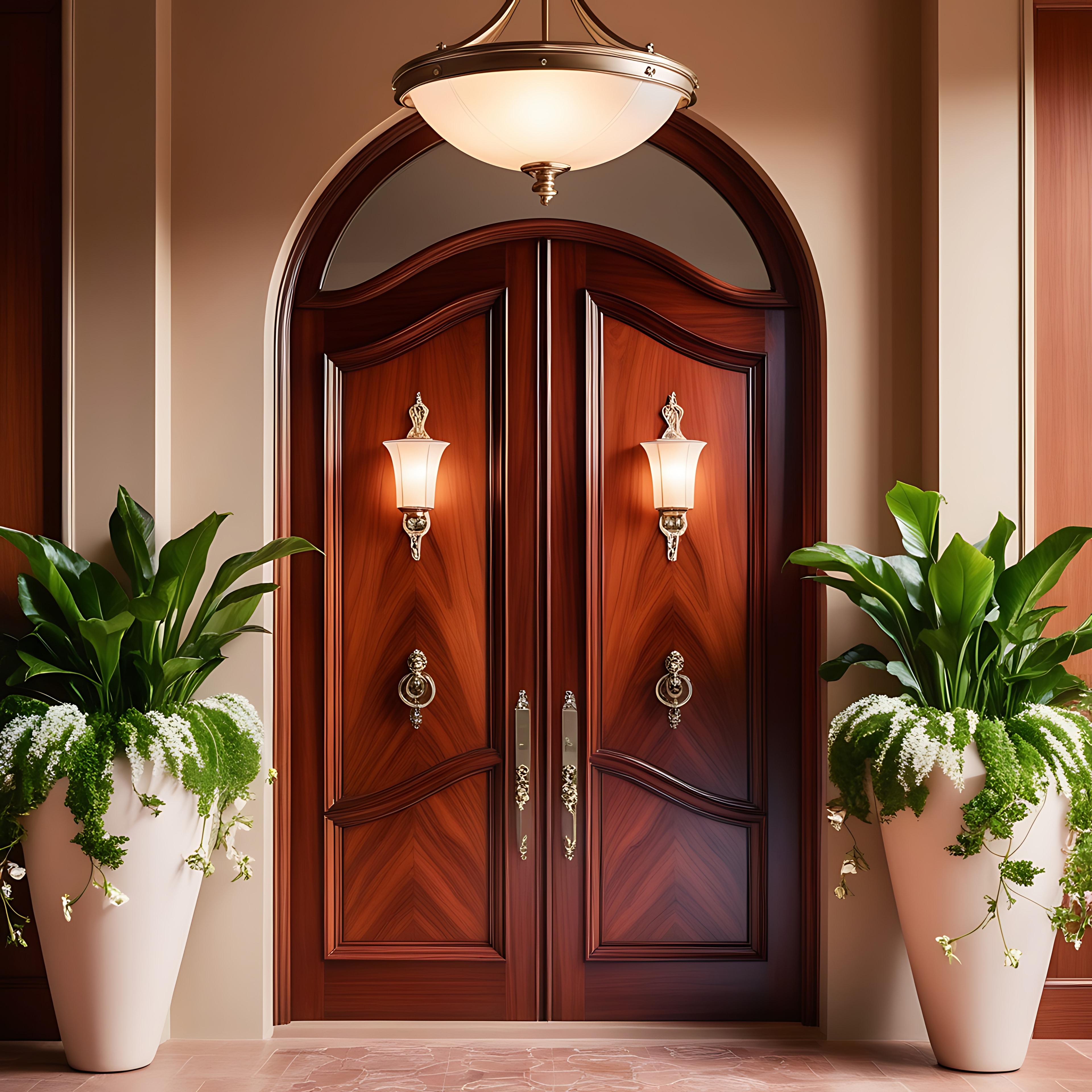 The Spacious Modern Entrance