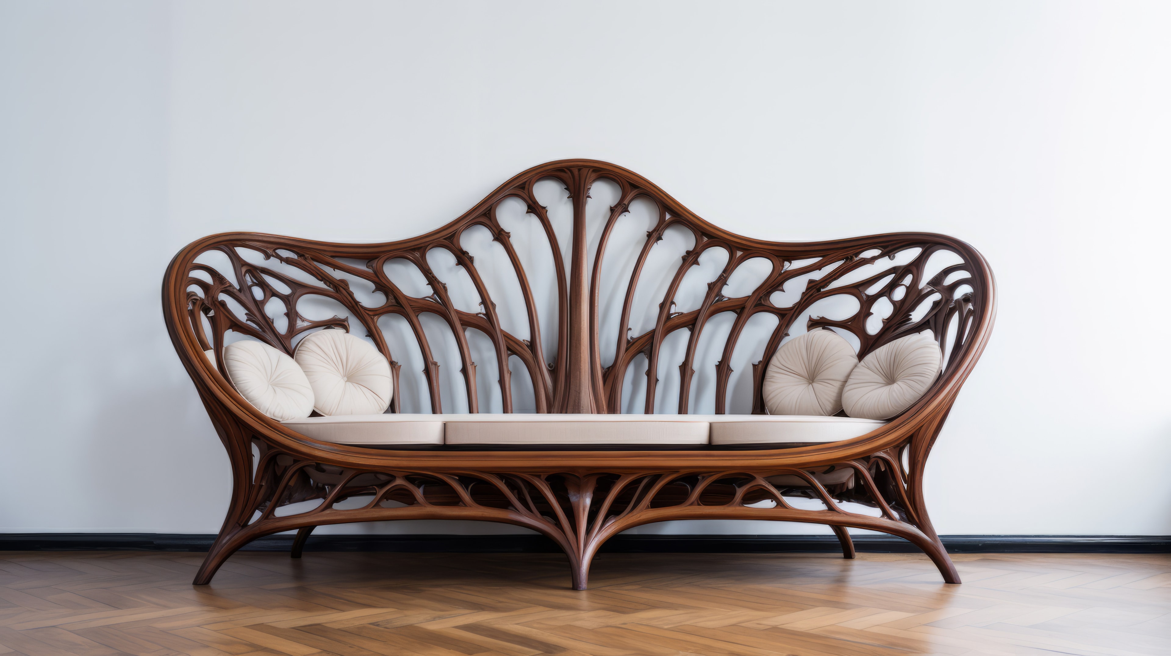 The Carved Tree Motif Sofa