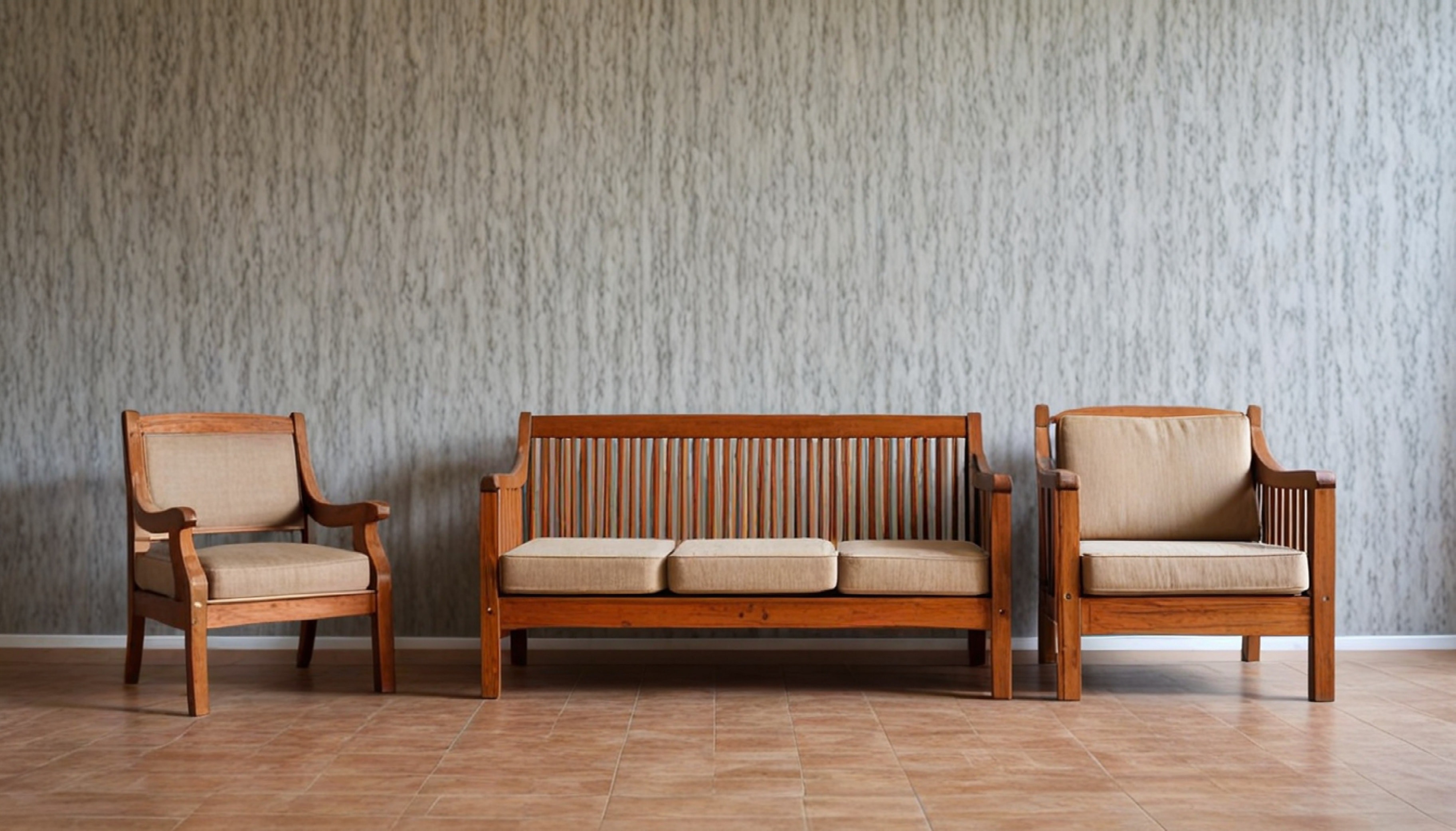 The Slat-Back Sofa Suite