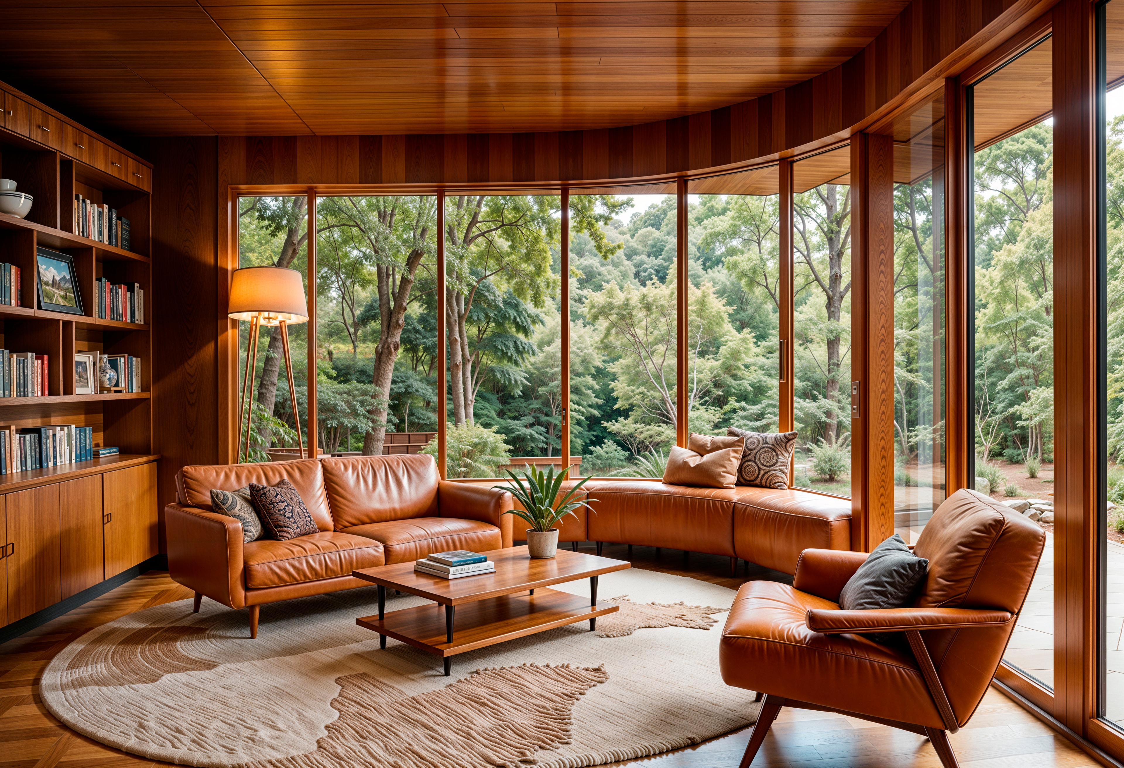 The Mid-Century Teak Sofa