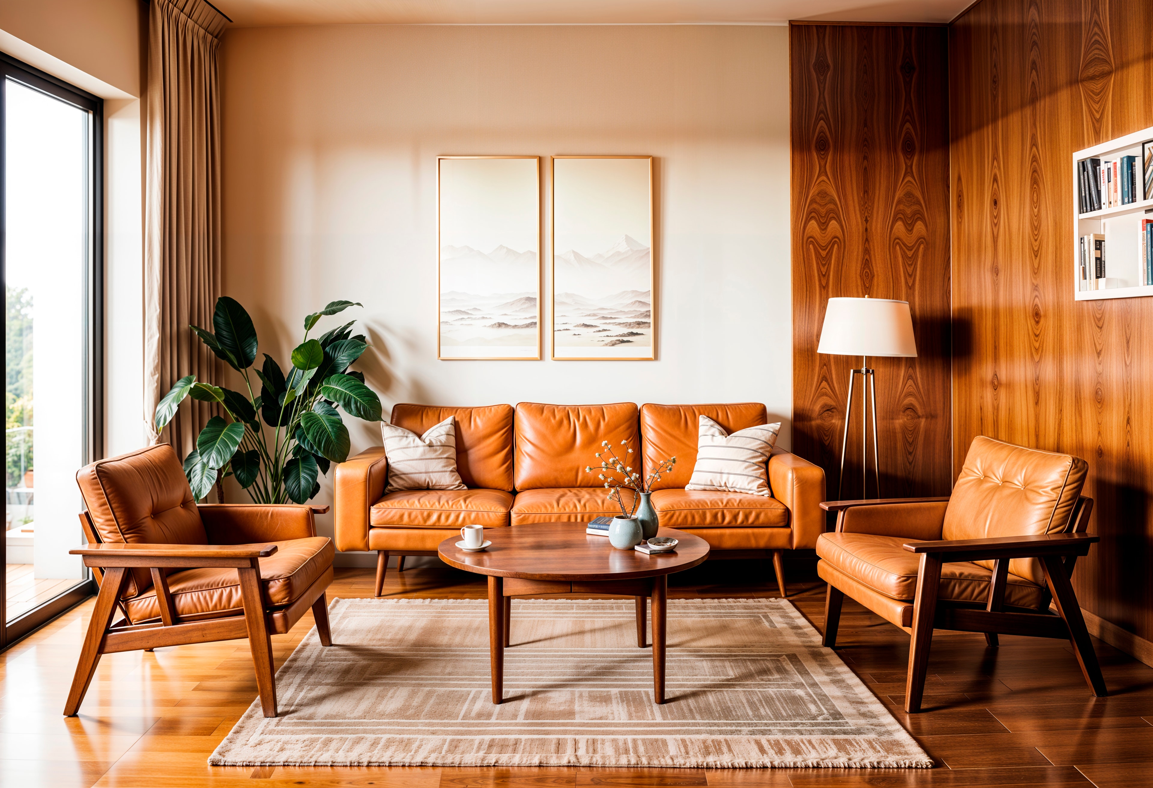 The Mid-Century Lounge Sofa