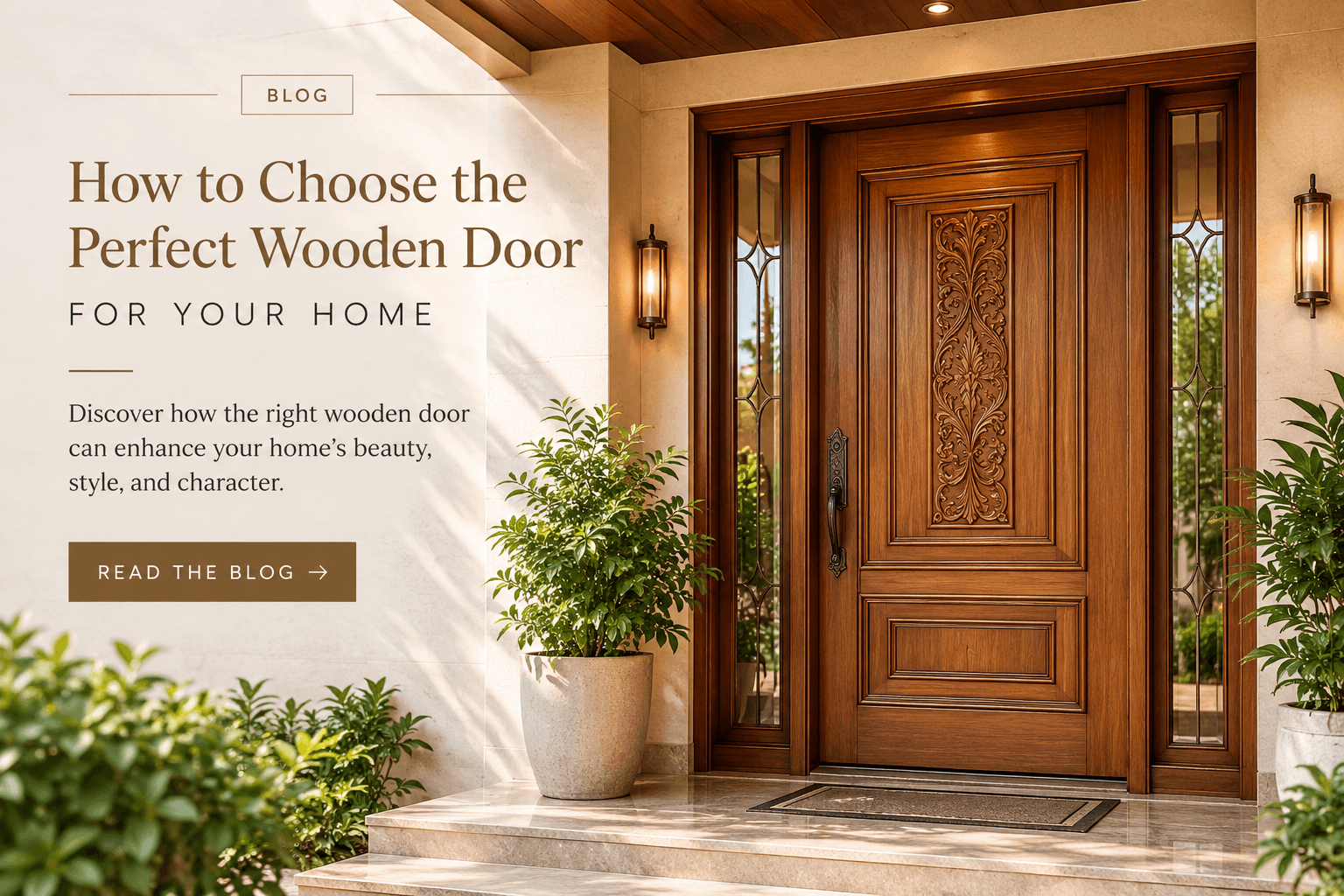How to Choose the Perfect Wooden Door for Your Home