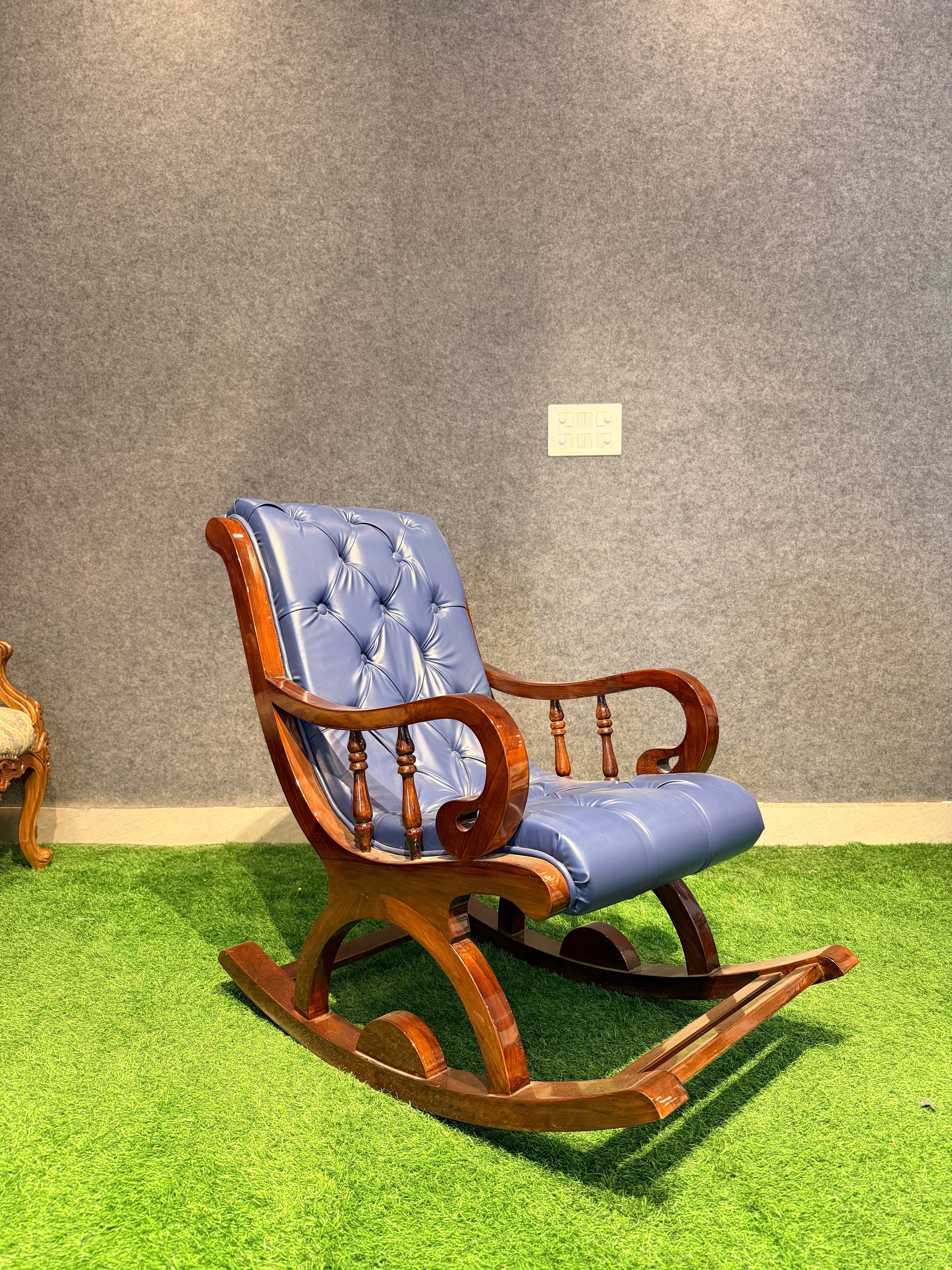  - solid teak chairs