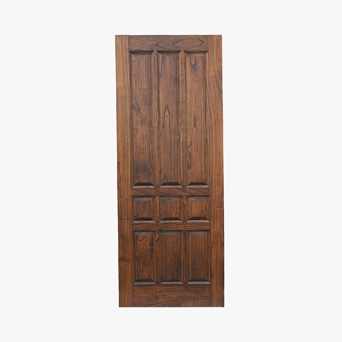  - solid teak doors