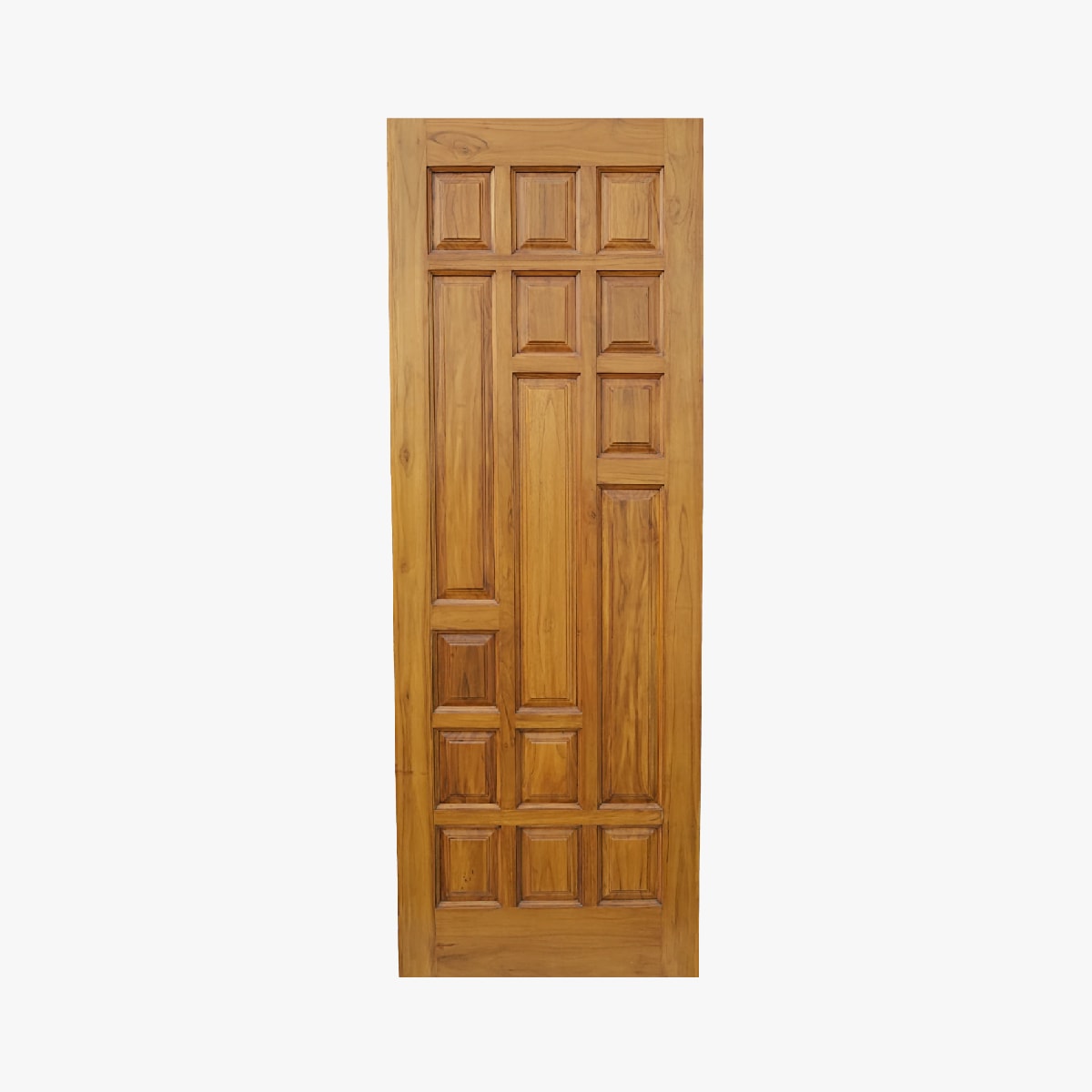  - solid teak doors
