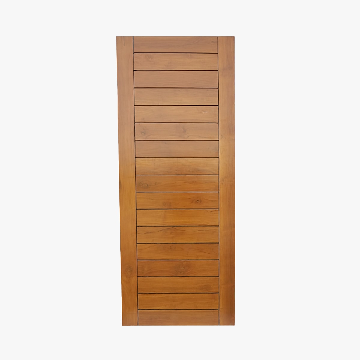  - solid teak doors