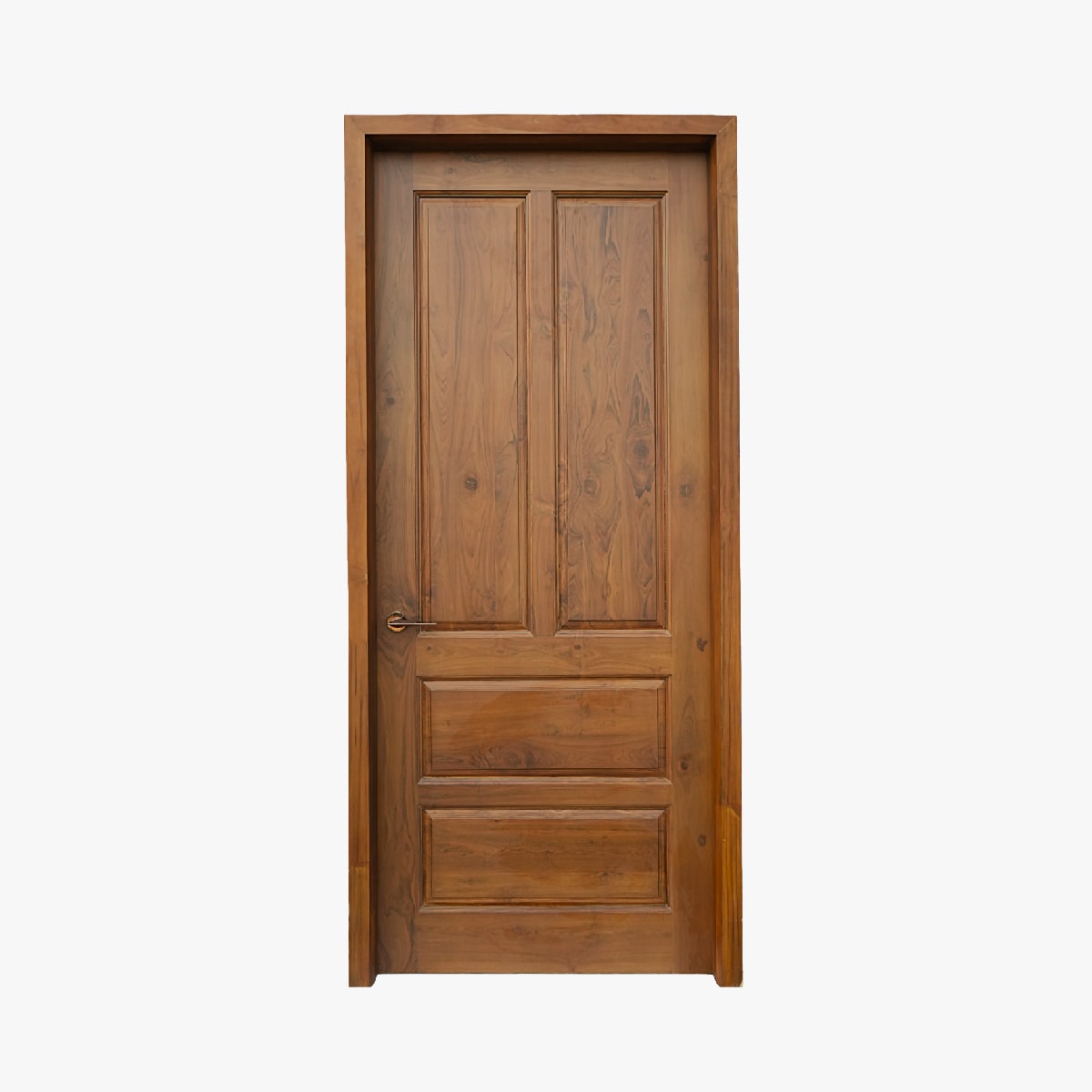 - solid teak doors