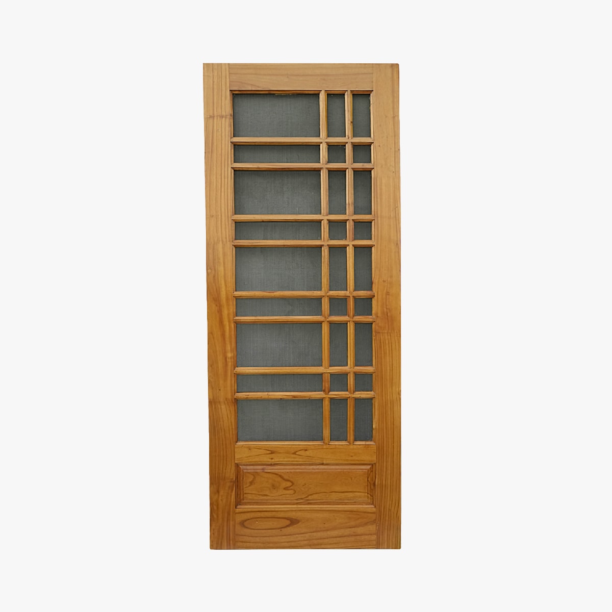  - solid teak doors
