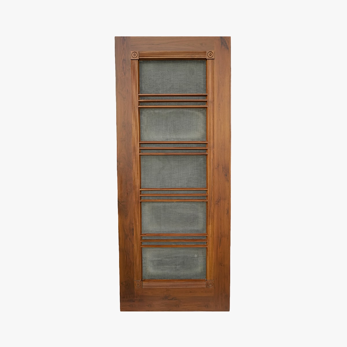  - solid teak doors