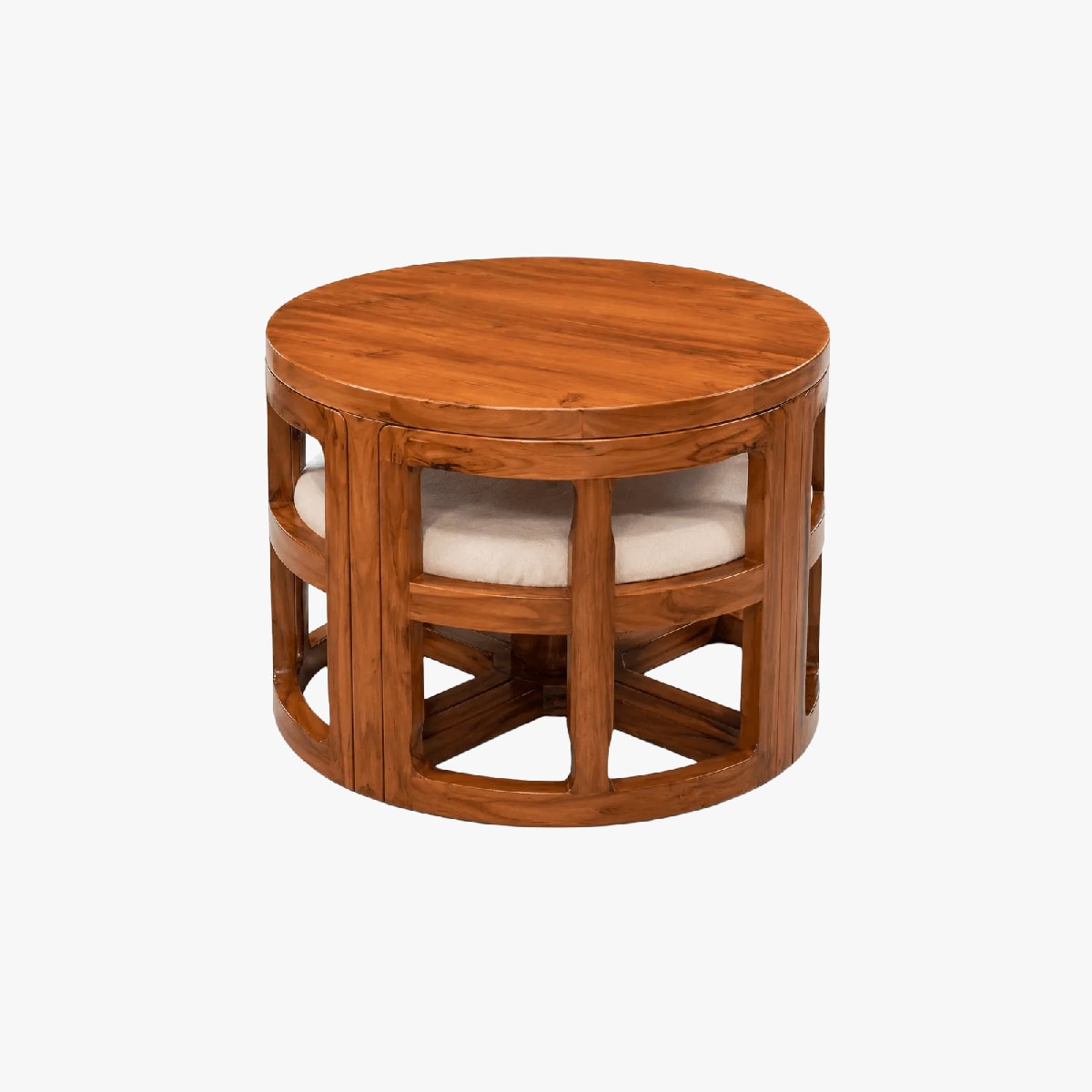  - solid teak tables