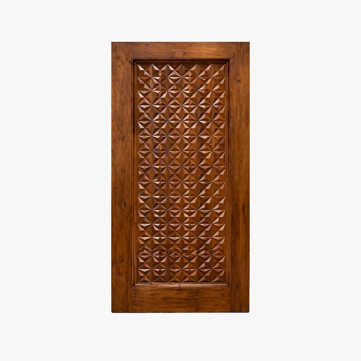  - solid teak doors