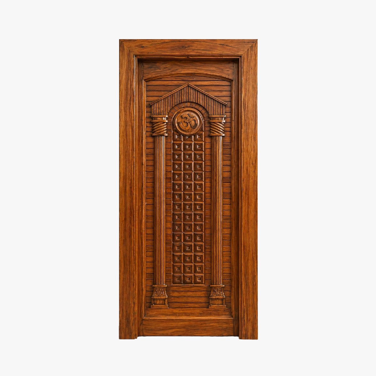  - solid teak doors