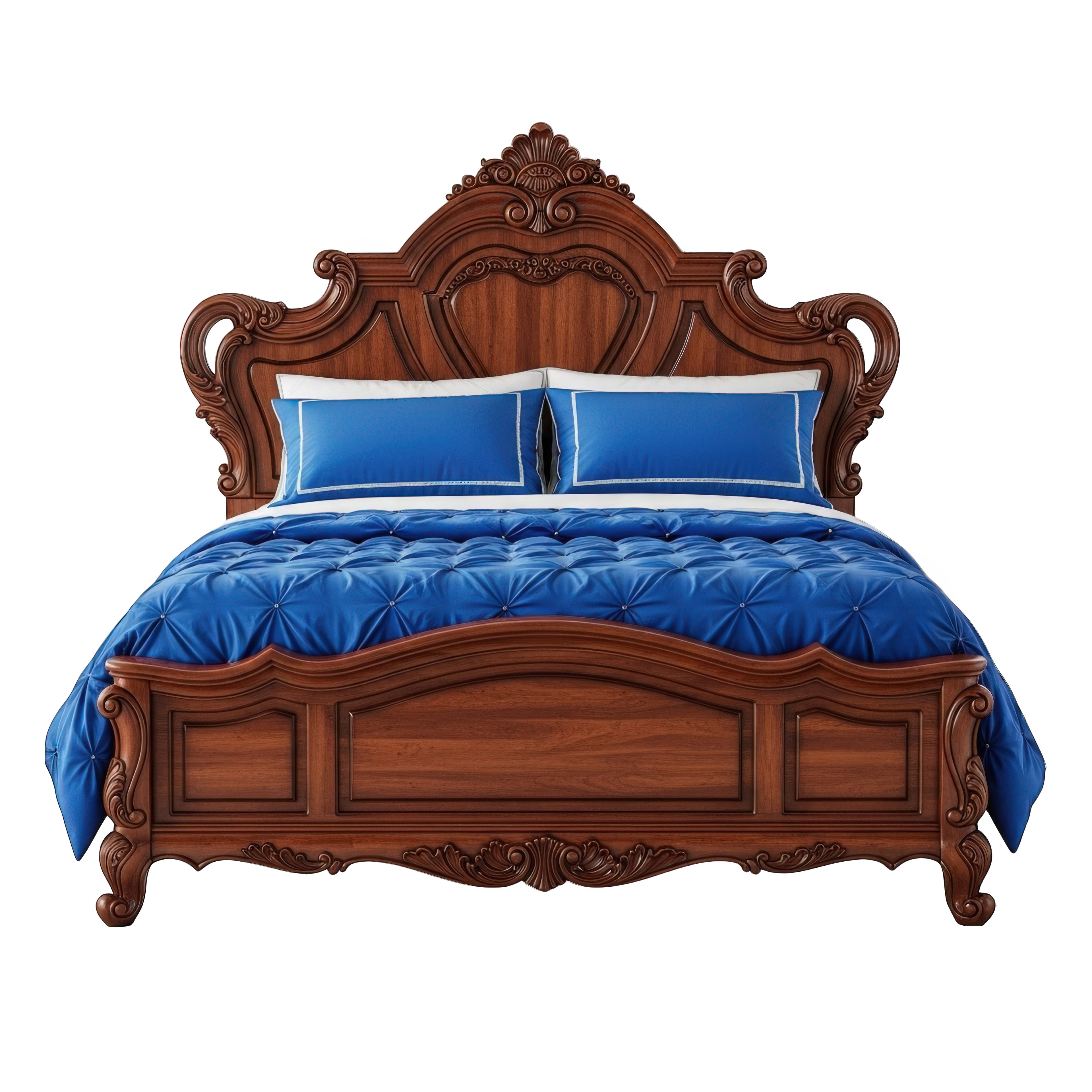  - solid teak beds