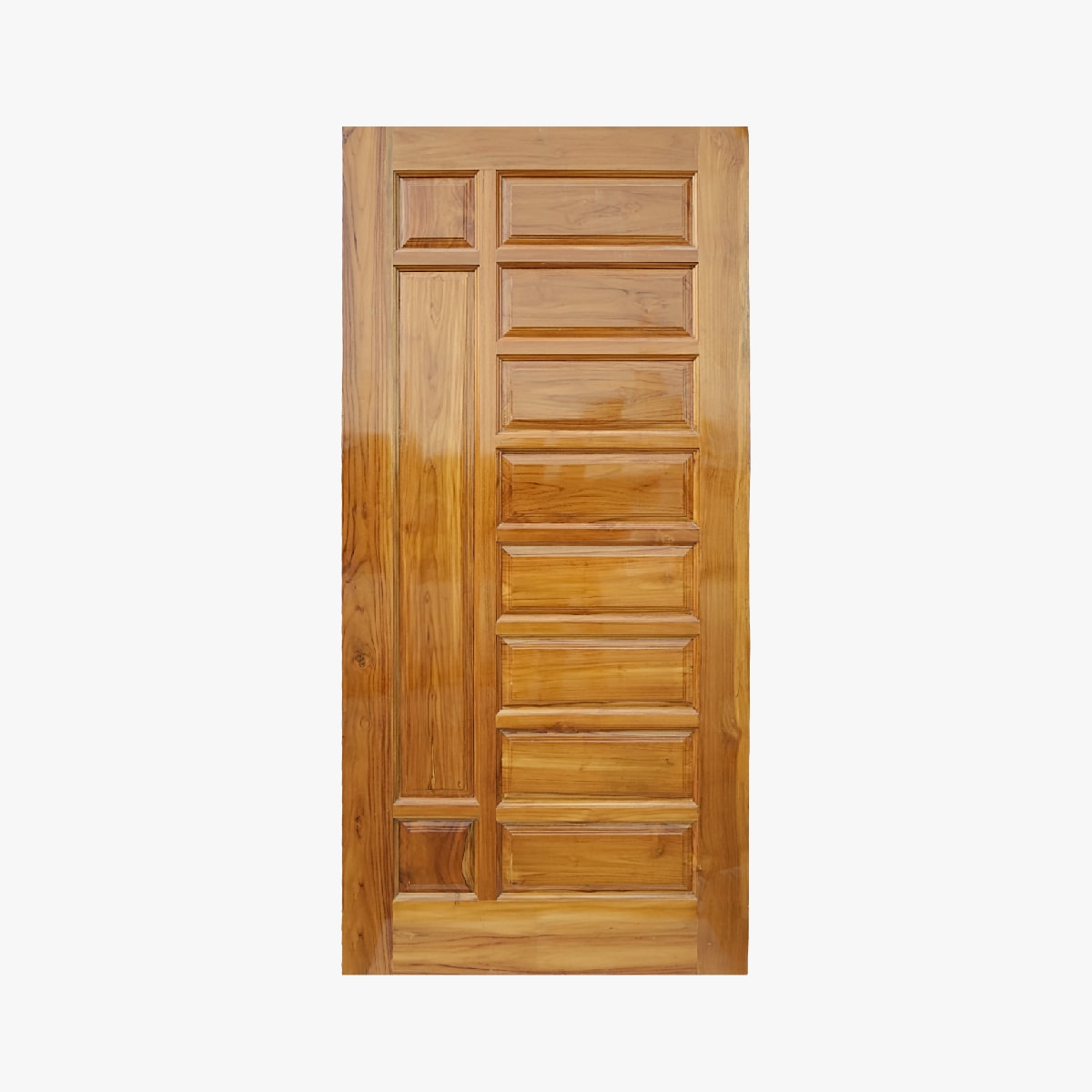  - solid teak doors
