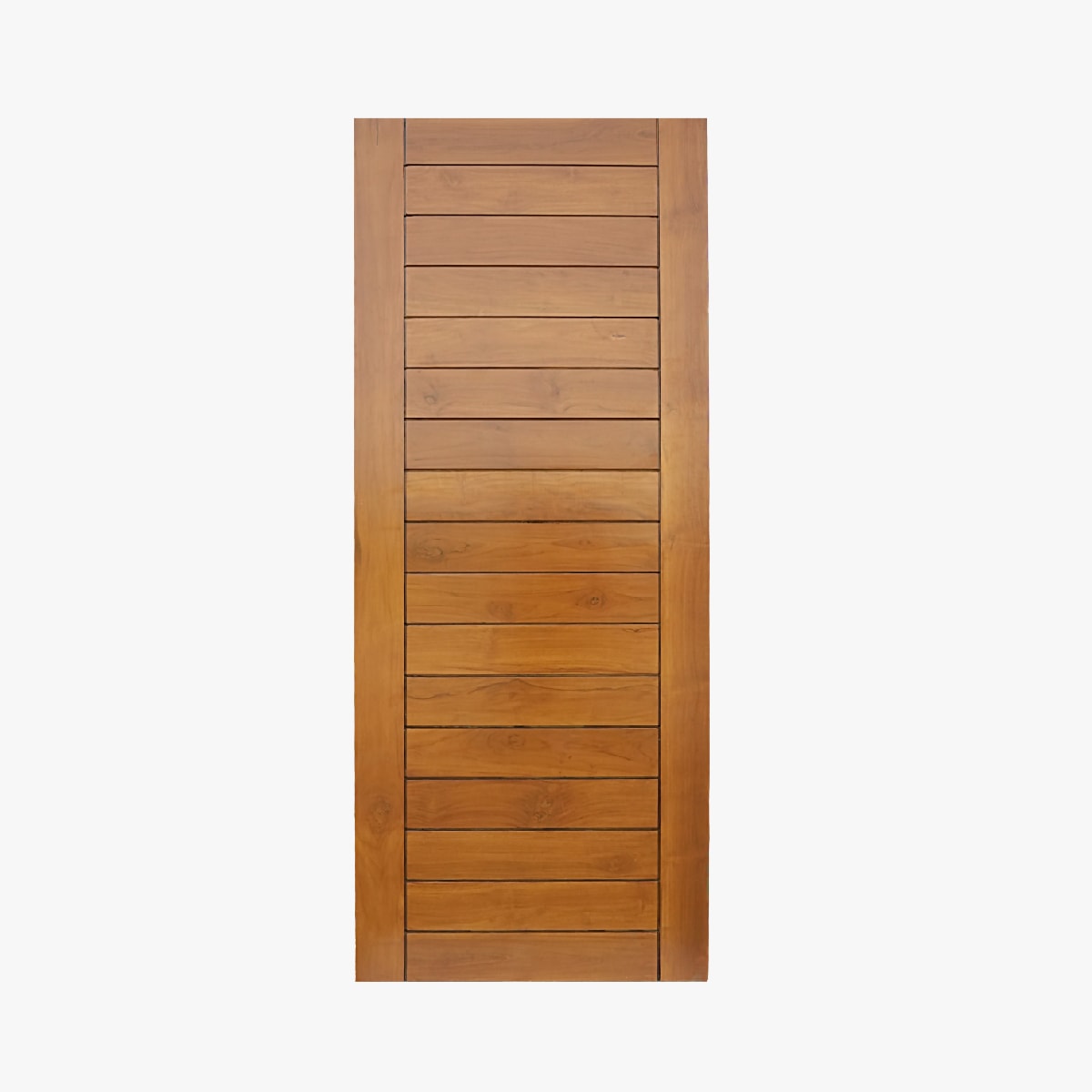  - solid teak doors