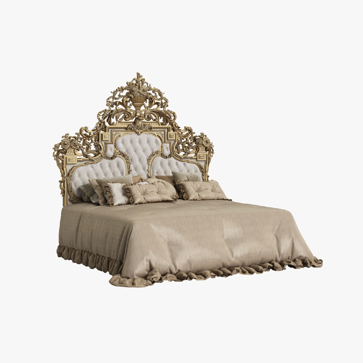  - solid teak beds