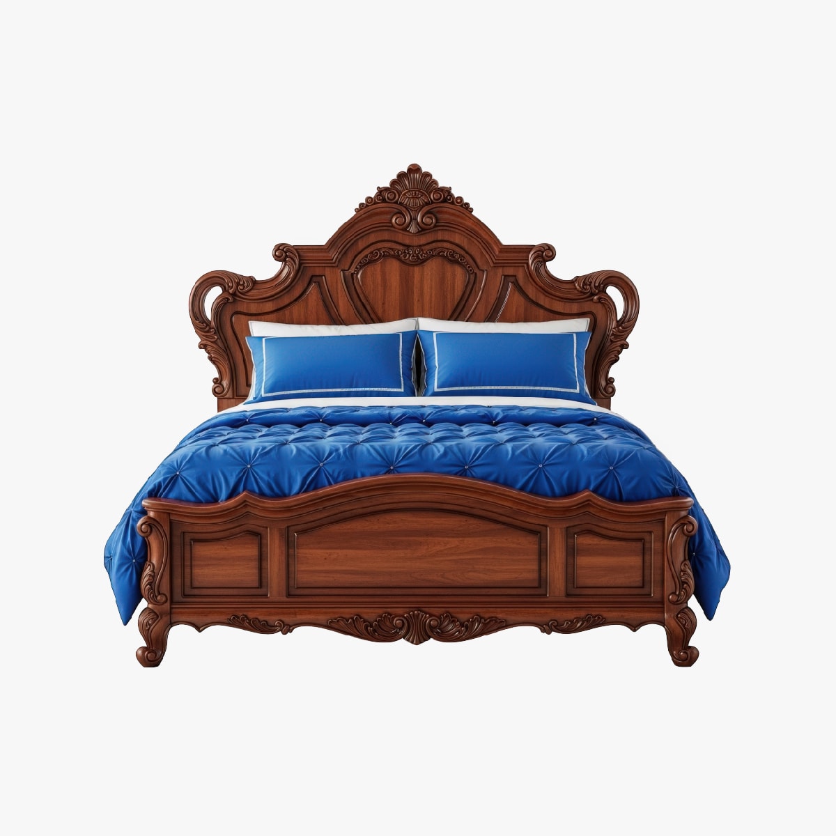  - solid teak beds