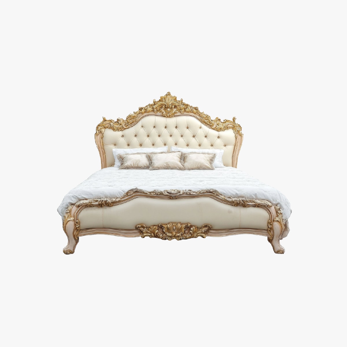  - solid teak beds
