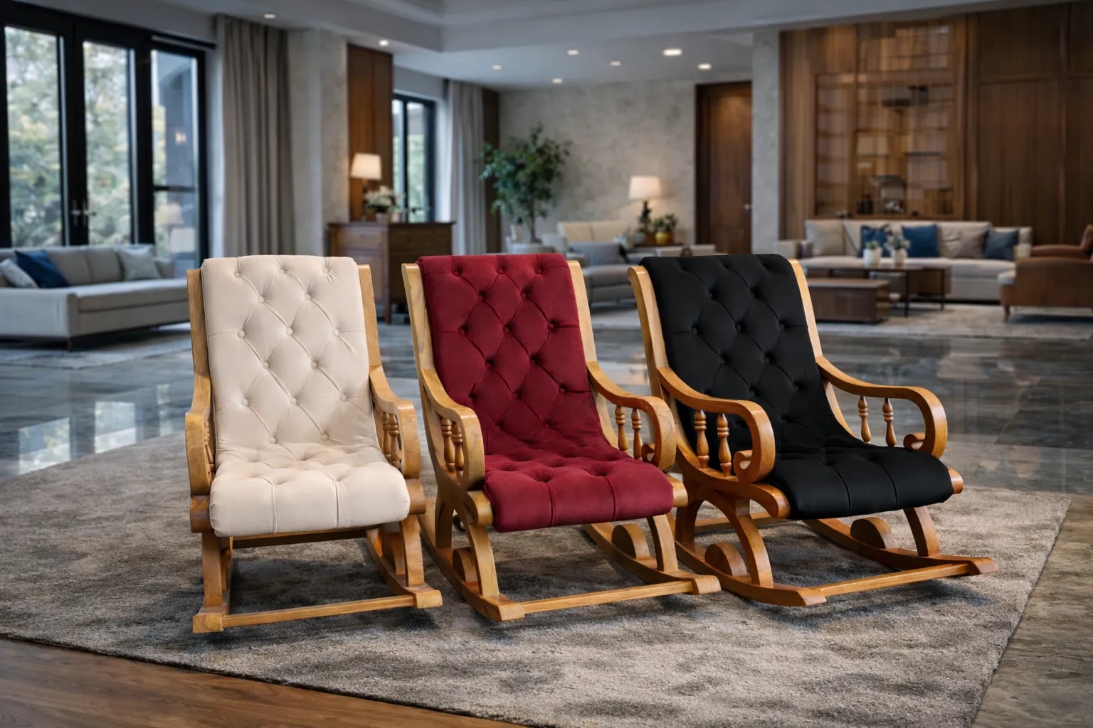 The Plum Teak Suite - detail 1