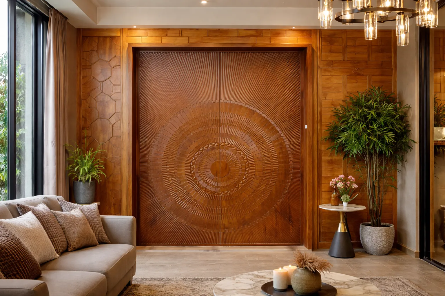 Radha Doors wooden door design