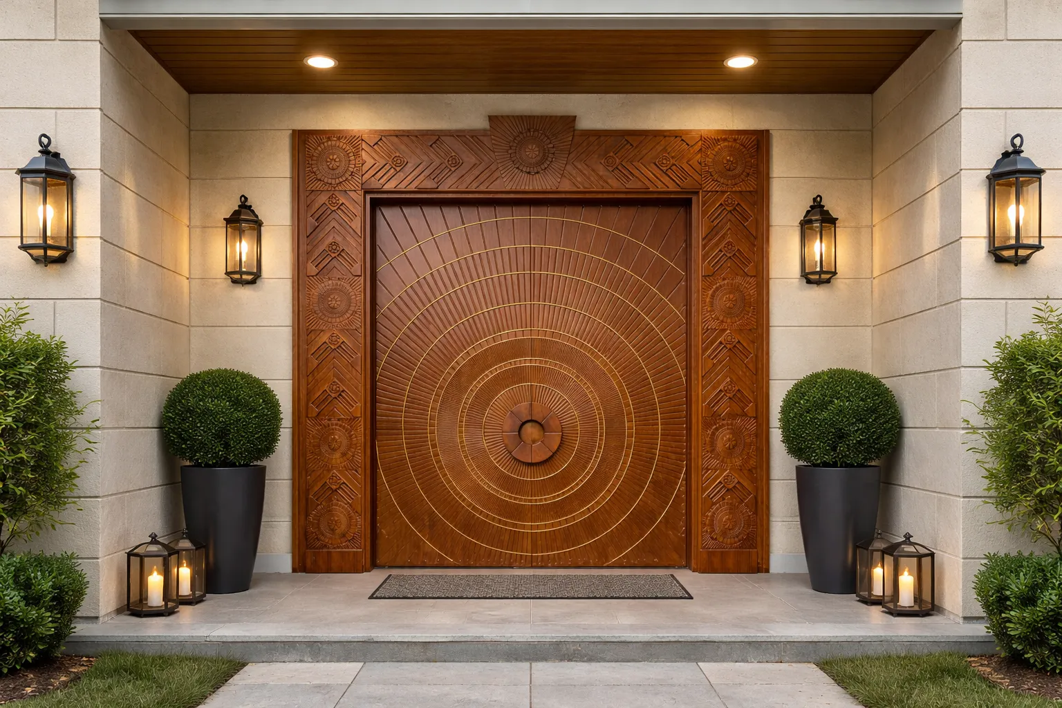 Radha Doors wooden door design